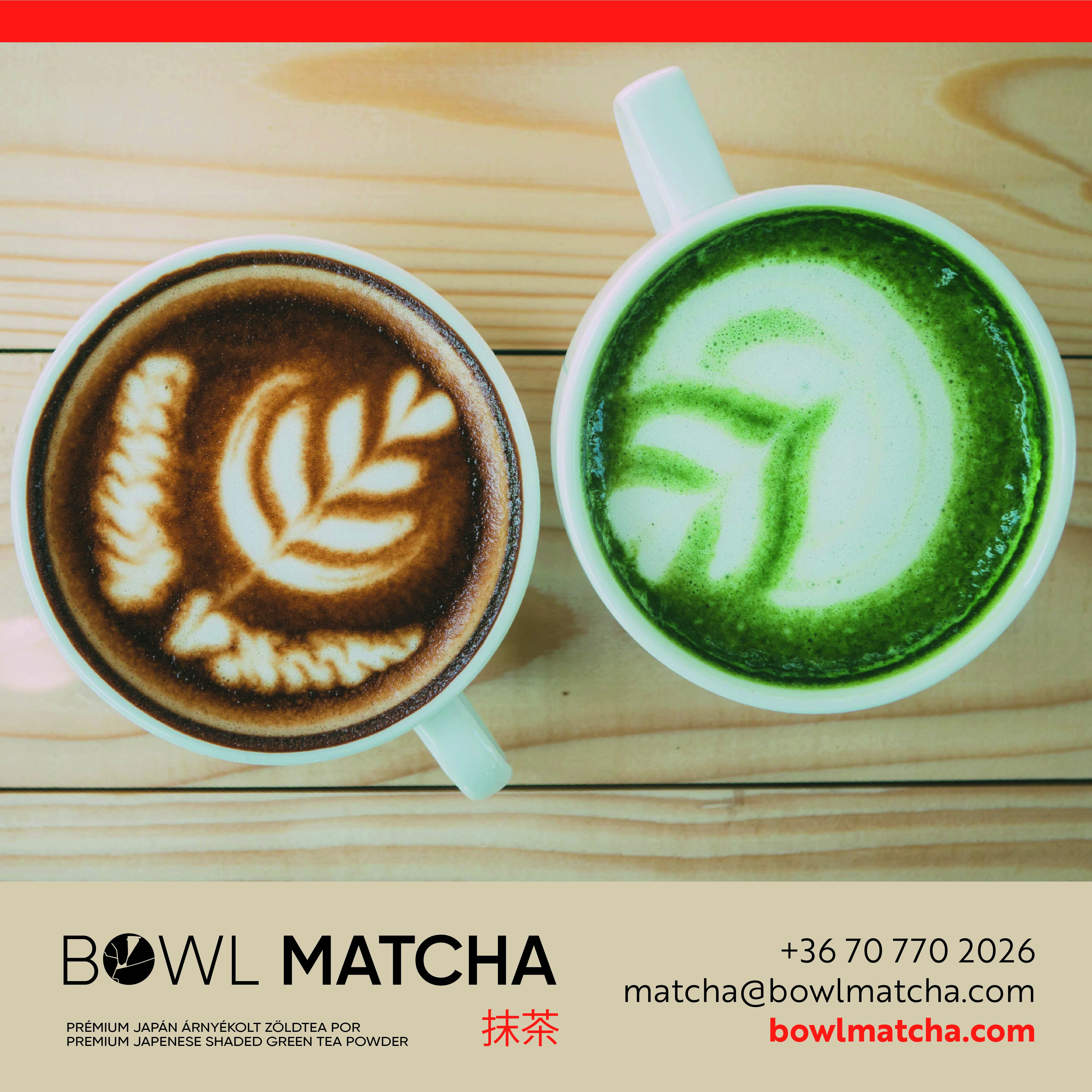 matcha vs kávé